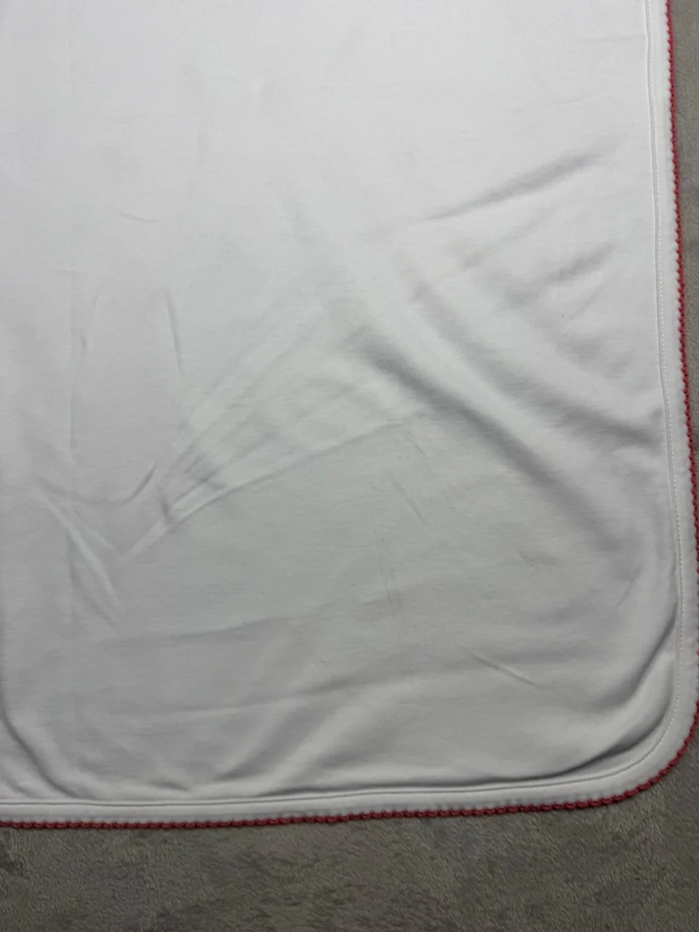 Babycottons 100% Pima Cotton White Lake Novelty Jet Ski Receiving Blanket